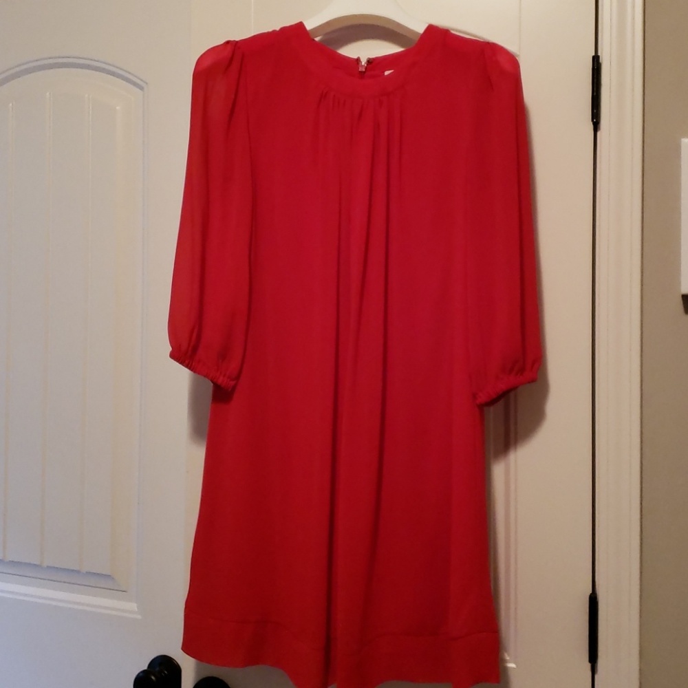 Red Eva Mendes NY&Co dress size Small
